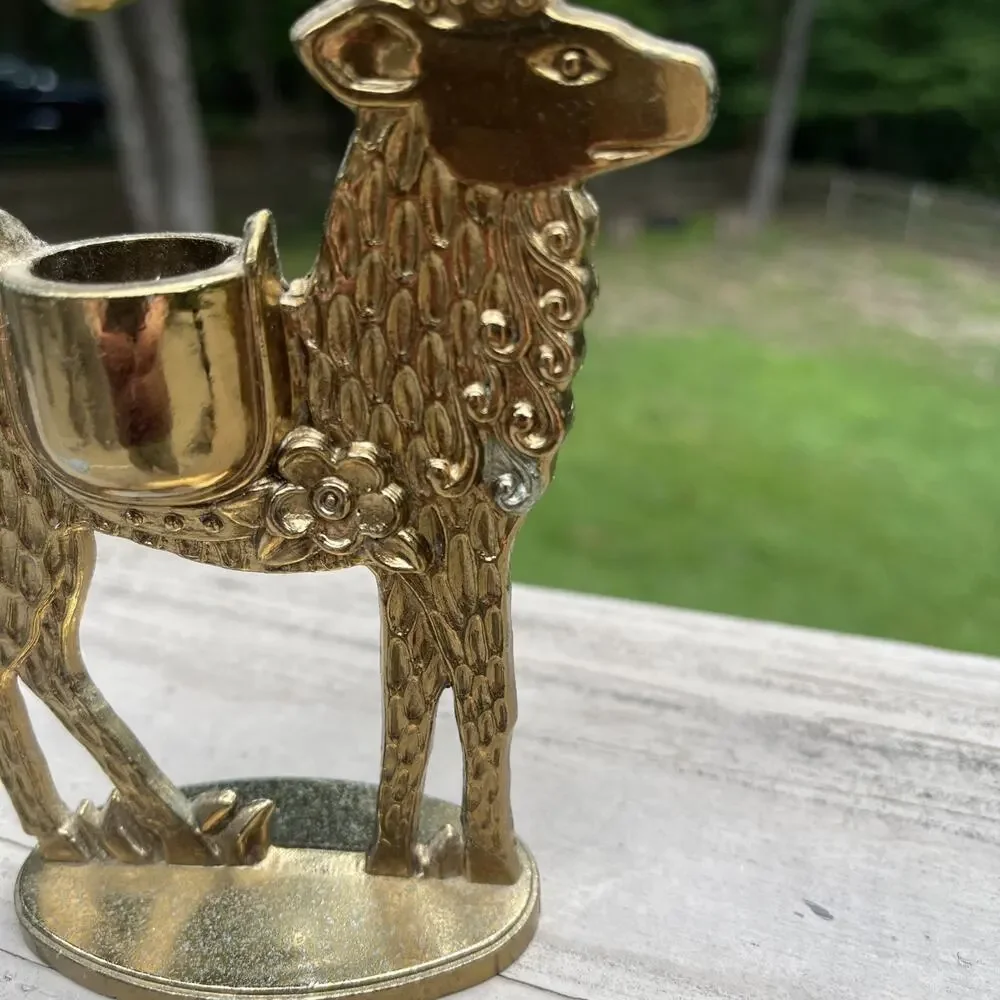 DEPT. 56 vintage brass